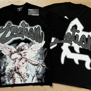 T-shirt graphique pour homme Mixed Emotion 2026, T-shirt imprimé American High <span class=keywords><strong>Street</strong></span> <span class=keywords><strong>Diver</strong></span>, Logo personnalisé en gros - Product Image 5