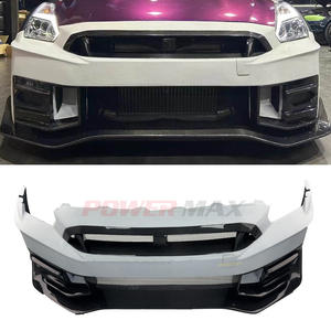 Pour <span class=keywords><strong>Nissan</strong></span> <span class=keywords><strong>GTR</strong></span> <span class=keywords><strong>R35</strong></span> mise à niveau demi fibre de carbone voiture pare-chocs avant nouvelle condition N Style 2024 <span class=keywords><strong>prix</strong></span> de gros - Product Image 2