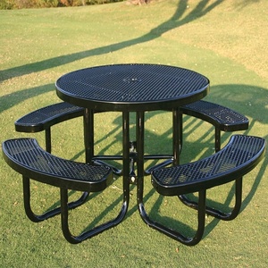 Presa di fabbrica La Migliore Vendita <span class=keywords><strong>Tavolo</strong></span> <span class=keywords><strong>Da</strong></span> Picnic Parco Rotondo di Metallo <span class=keywords><strong>Tavolo</strong></span> <span class=keywords><strong>Da</strong></span> Picnic Panca Commerciale <span class=keywords><strong>Tavolo</strong></span> <span class=keywords><strong>Da</strong></span> Pranzo - Product Image 4