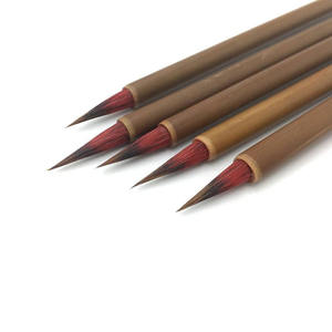 Peinture en bambou à poils de loup, stylo à pinceau, pour la course, écriture de la <span class=keywords><strong>calligraphie</strong></span> et du dessin de paysage, pouces - Product Image 2