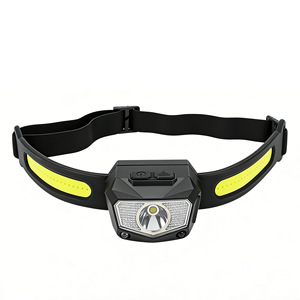 Linterna Frontal LED Recargable WJ-105 con Sensor de Movimiento, Banda de Silicona COB Impermeable para Uso en Exteriores - Product Image 4