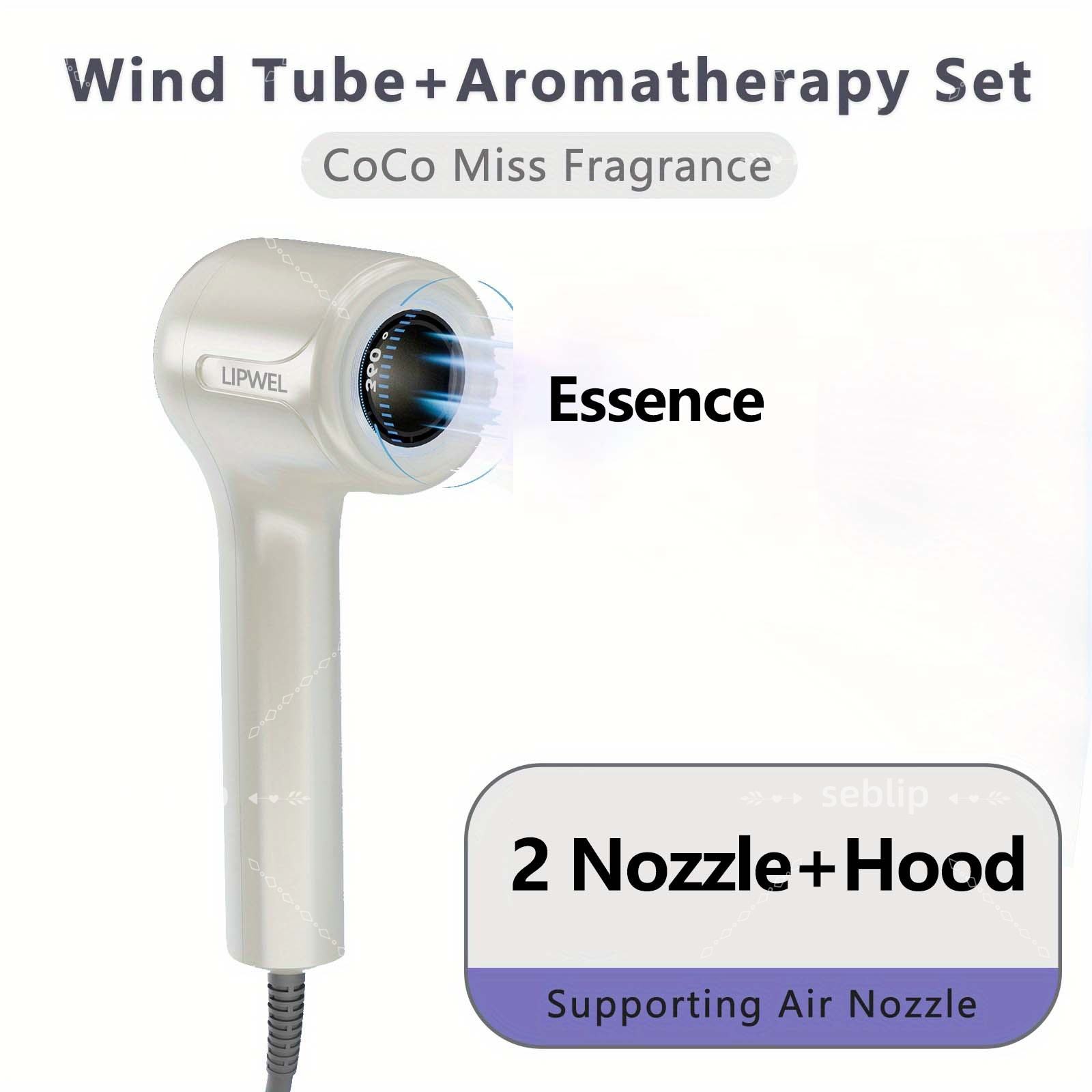 White 2 Nozzle+1 Hood+Aromatherapy Set