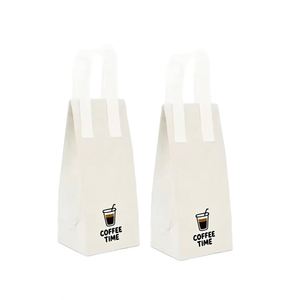 Single Cup Disposable <b>Cooler</b> Bag Non-Woven Aluminum Foil Tote for Hot or Cold Drinks Coffee or Food Delivery Thermal Insulated - Product Image 6