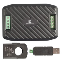 PZEM-016 AC Monophasé Intelligent Wattmètre RS485 Modbus Fréquence Puissance Facteur Électrique Kwh Mètre 100A Avec Ouvert CT & USB
