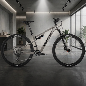 <span class=keywords><strong>Bicicleta</strong></span> <span class=keywords><strong>de</strong></span> Montaña OVERLORD <span class=keywords><strong>de</strong></span> Fibra <span class=keywords><strong>de</strong></span> Carbono para 12 Velocidades, Asiento Cómodo, Suspensión Delantera, <span class=keywords><strong>Bicicleta</strong></span> Todoterreno - Product Image 6