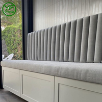 Meubles de restaurant de luxe commerciaux, table et chaises en cuir, banquette pour café, boutique, restaurant