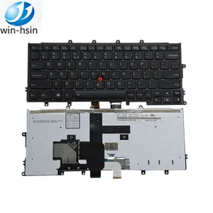 New diuji us laptop keyboard untuk lenovo thinkpad x230s x240s x240 x250 IBM keyboard backlit