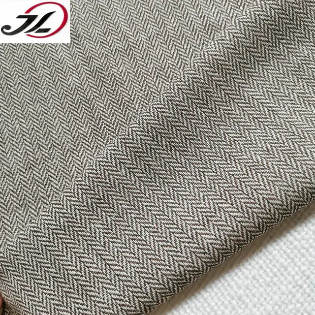 New fashion yarn dyed herringbone linen fabric for shirt