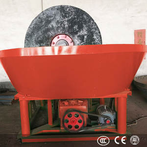 <b>Mining</b> Wet Pan Grinding Mill Gold Ore Milling <b>Machine</b> Price Sale - Product Image 1