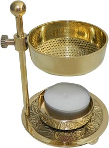 Quemador de incienso de Metal ajustable personalizado, fragancia para el hogar, vela de carbón calentado, té, loto, lavanda, aromas de jengibre, para uso espiritual - Product Image 5