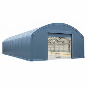 Eisbahn-Stahlkonstruktion Isolierte Industrielle Freitragende Großspannkuppel für Lagerhallen - Product Image 1