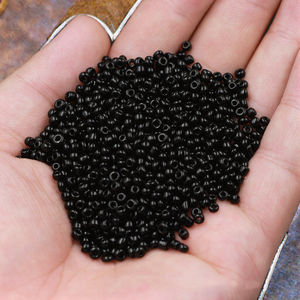 Perles de verre colorées 450g, 2MM 3MM 4MM, breloques et perles intercalaires, certifiées par un tiers pour la fabrication de bijoux DIY, perles de lampwork - Product Image 3