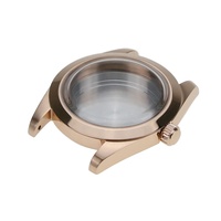 Boîtier de montre fin en acier inoxydable 316L étanche, prix usine, compatible mouvements NH34/NH35/NH36, verre bombé 38mm, lunette cannelée
