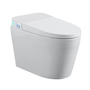 สุขภัณฑ์เซรามิกแบบตั้งพื้น ระบบ S-trap พร้อมฟังก์ชั่นหลากหลาย โถสุขภัณฑ์อัจฉริยะพร้อมรีโมทคอนโทรล - Product Image 1