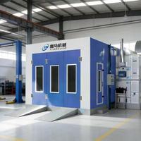 Enerji Tasarruflu Isı Geri Kazanımlı Araba Boya Kabini Çevre Dostu Elektrikli Sprey Kabini Fırını Sirkülasyon Sistemli CE Oto Boyama