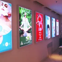 Boîte à lumière publicitaire extérieure personnalisée Lc Sign, boîte à lumière LED extérieure, boîtes à lumière publicitaires LED ultra-minces