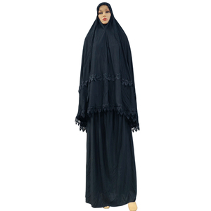 Conjunto <span class=keywords><strong>de</strong></span> <span class=keywords><strong>ropa</strong></span> <span class=keywords><strong>de</strong></span> oración musulmana para mujer, nuevo modelo, Khimar Niqab, retales <span class=keywords><strong>de</strong></span> encaje, Tops y faldas, Dubai, Eid islámico, <span class=keywords><strong>ropa</strong></span> <span class=keywords><strong>de</strong></span> Ramadán, <span class=keywords><strong>2022</strong></span> - Product Image 1
