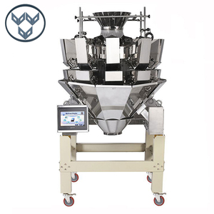 automática completa pesador multicabezal 10/14/20 psiquiatra de pesaje máquina de embalaje para nueces/merienda /de embalaje - Product Image 1