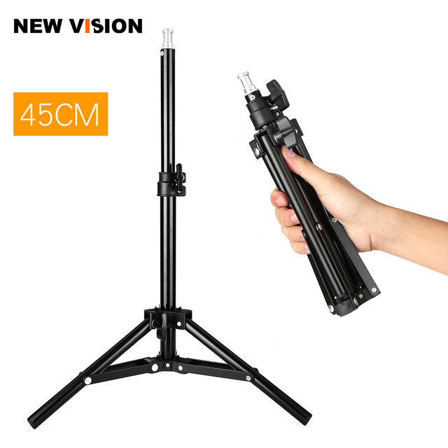 45cm Light Stand Tripod Background Support for Photo Studio Video Flash Softbox Umbrellas