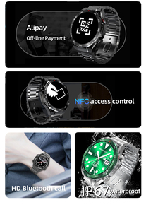 Tối Thiểu Số lượng đặt hàng Smartwatch đồng bộ chuyển động quỹ đạo IP67 không thấm nước điện tử Smartwatch - Product Image 5