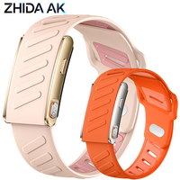 Bracelet intelligent sans écran ODM, moniteur de fréquence cardiaque et de tension artérielle 24h/24, rapport de santé IA pour la course à pied, tracker d'activité KR96pro