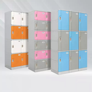 Casillero de almacenamiento de plástico impermeable gimnasio piscinas Abs casillero armario personal trabajador gabinete con cerradura de llave electrónica - Product Image 6