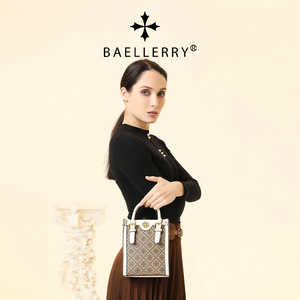 Baellerry Mini Crossbody Bag Vertical <b>Square</b> 7 Inch Multi Functional Women's Tote Bag With Zipper Closure - Product Image 3