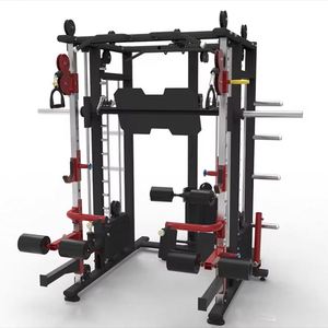 Thể hình cáp chéo đa chức năng Trạm điện lồng Squat giá ngực tập thể dục phòng tập thể dục thiết bị đào tạo Smith máy - Product Image 4