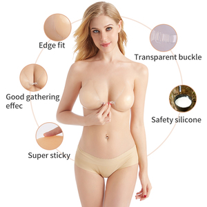 Reggiseno <span class=keywords><strong>Push</strong></span>-<span class=keywords><strong>up</strong></span> autoadesivo senza spalline magiche invisibili riutilizzabili da donna - Product Image 2