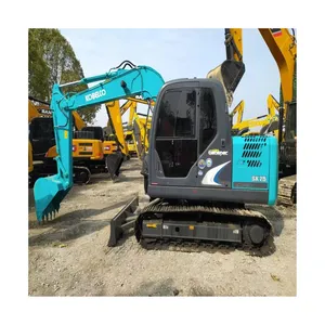 Seconda mano Mini cingolato scavatore giappone di alta qualità usato Kobelco Sk75 escavatore per la vendita