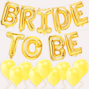 Boda <span class=keywords><strong>despedida</strong></span> <span class=keywords><strong>de</strong></span> <span class=keywords><strong>soltera</strong></span> 16 pulgadas Rosa oro novia <span class=keywords><strong>para</strong></span> ser decoraciones <span class=keywords><strong>de</strong></span> fiesta letras papel <span class=keywords><strong>de</strong></span> aluminio <span class=keywords><strong>globos</strong></span> <span class=keywords><strong>de</strong></span> látex conjuntos <span class=keywords><strong>de</strong></span> pancartas - Product Image 4