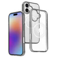 Étui de téléphone magnétique à la mode Téléphone étui élégant Transparent à la mode PC TPU Materialfor iPhone 17 Series