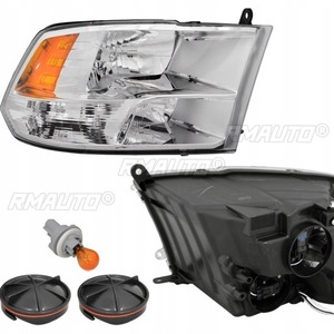 Para Dodge RAM 2500 2013-2018, Faros Antiniebla, Luces de Circulación Diurna, Faros Antiniebla Impermeables, Modificación del Conjunto de Faros Delanteros 68096438A - Product Image 2