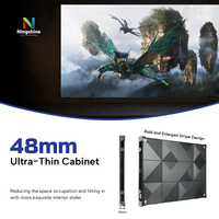 Pantalla LED para Interiores P1.53 de Servicio Frontal, 800nits, Color Completo, HDR10+, Panel de Visualización LED Legible Bajo la Luz Solar para Salas de Reuniones