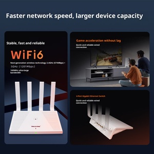 <span class=keywords><strong>Internet</strong></span> ad Alta Velocità HNXT-C101 AX3000 Dual-Band Wi-Fi 6 Dispositivo Wi-Fi 5G 3000Mbps Segnale Stabile a Lungo Raggio Ampia Copertura - Product Image 4