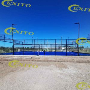 Cancha de Pádel Panorámica Interior/Exterior Exito, Techo Eléctrico + Césped Artificial + Cubiertas y Carpa para Cancha en Venta - Product Image 5