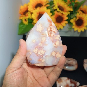 Bán buôn Chất lượng cao hoa màu Đỏ Mã Não trang trí tháp chữa bệnh tinh thể thạch anh Carnelian Wand Craft cho trang trí - Product Image 1