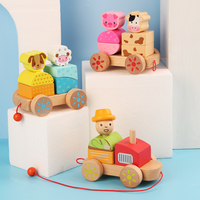 Bloques de Equilibrio de Estilo de Dibujos Animados para Educación Temprana Montessori, Coloridos, Desarrollan la Motricidad Fina, Juguete de Regalo para Niños