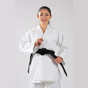 من المصنع شعار مخصص زي تدريب أبيض BJJ Gi برازيلي Jiu-Jitsu كيمونو للمصارعة العسكرية جودة زي Jiu Jitsu - Product Image 2
