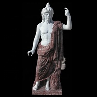 Statue d'homme chinois âgé, statue d'homme nu, statues d'hommes musclés nus