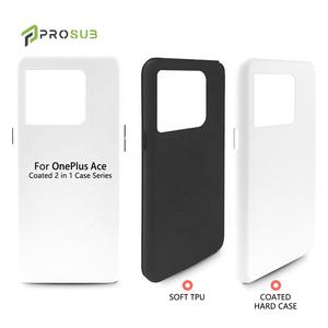 Prosub <span class=keywords><strong>2</strong></span> en 1 Tough 3D Coated Blanks Sublimation Phone <span class=keywords><strong>Case</strong></span> For One Plus Ace Cell Phone Cover - Product Image 2