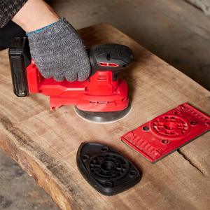 Lijadora Eléctrica 3 en 1 Dorch, Pulidora Manual de 5 Pulgadas para Muebles de Madera con Accesorios de Papel de Lija - Product Image 3