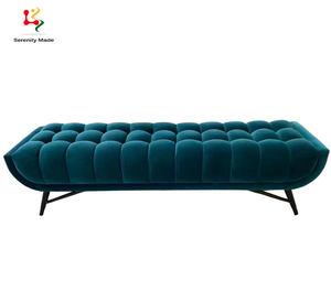 Event Wedding Furniture Modern Velvet Upholstered <strong>Bench</strong> - Product Image 1