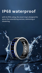 Anillo Inteligente SR16 de Acero Inoxidable con Control por Gestos, Resistente al Agua IP68, Pantalla Táctil, Control por Aplicación, Monitor de Salud y Actividad Física - Product Image 2