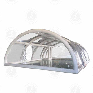 <strong>Custom</strong> Commercial Grade Large Clear <strong>Dome</strong> Transparent <strong>Inflatable</strong> Swimming <strong>Pool</strong> Cover Retractable Winter Enclosures Bubble <strong>Domes</strong> - Product Image 1