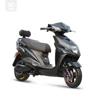 Vente en gros de moto électrique 1200W cyclomoteur grand vélo de haute qualité avec frein à disque long siège scooter avec deux roues