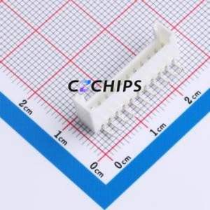 WAFER-HY2.0-11PWZ Wire-to-Board Pin Header Bent Lead Through Hole,P=2mm Connector 1x11P 2mm Right Angle Insert HY - Product Image 1