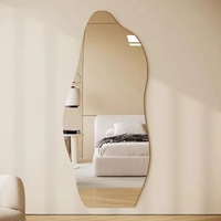 Miroir intelligent Miroir de toilette lumineux Cloud LED Miroir pleine longueur sur pied