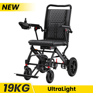 كرسي متحرك كهربائي حديث قابل للطي سريع وخفيف الوزن بمحرك بدون فرش للمسنين وذوي الاحتياجات الخاصة - Product Image 1