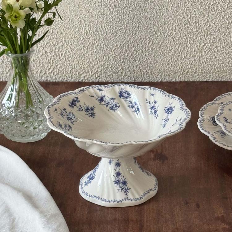 Coupe à fruits blanche de 8 pouces
